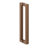 Cutout image of Crosswater Asura 8 Brushed Bronze Fluted Handle